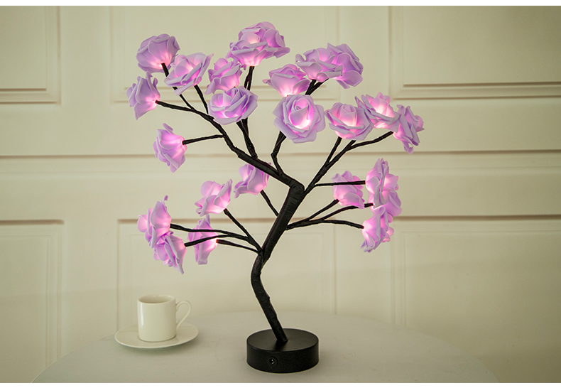 LED Table Lamp Bonsai Tree Night Lights