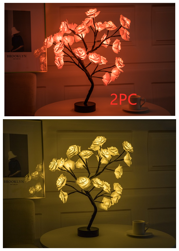 LED Table Lamp Bonsai Tree Night Lights