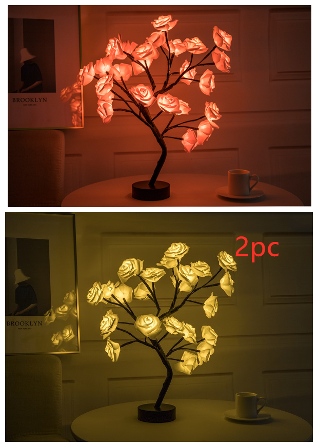 LED Table Lamp Bonsai Tree Night Lights