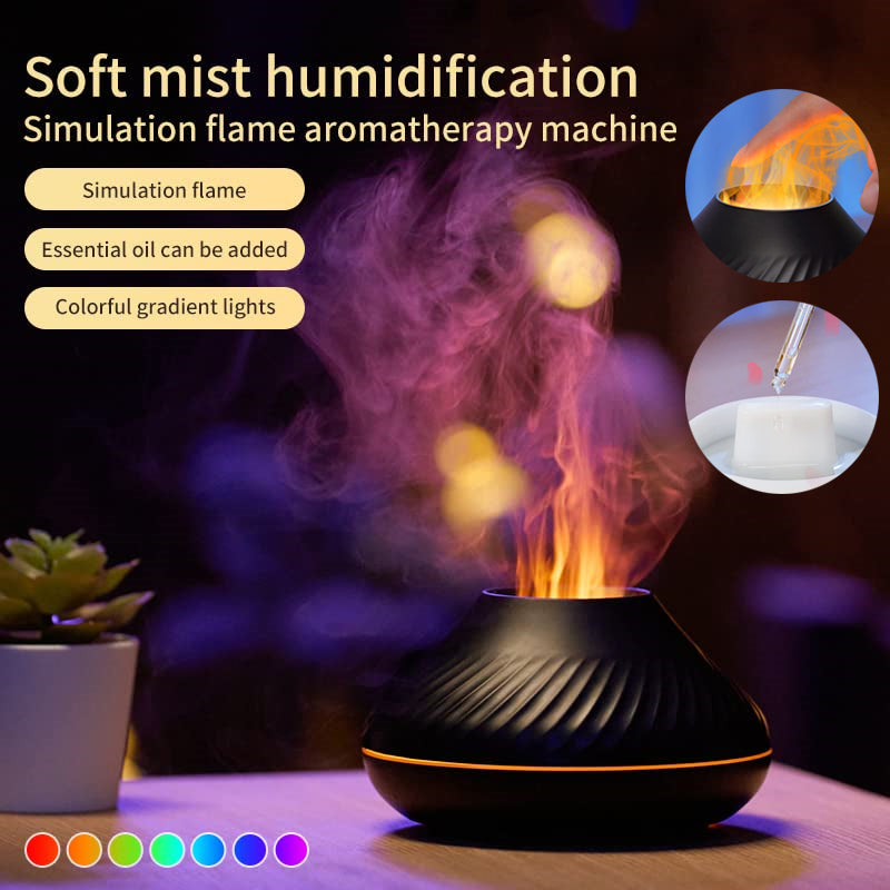 Volcanic Flame Aroma Diffuser