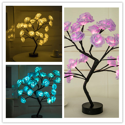 LED Table Lamp Bonsai Tree Night Lights