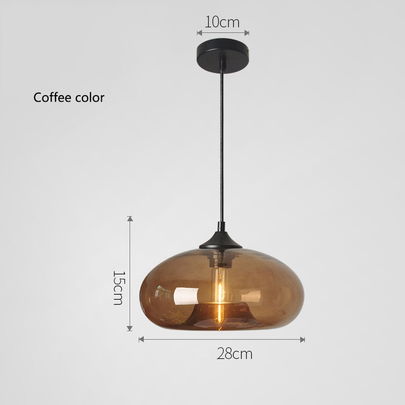 Simple Modern Colorful Hanging Lamp