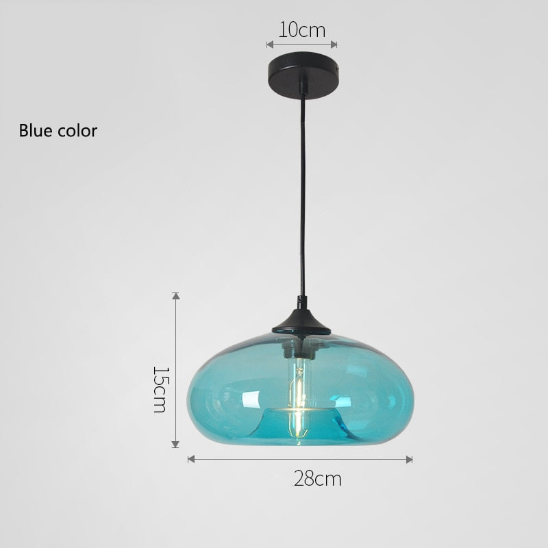 Simple Modern Colorful Hanging Lamp