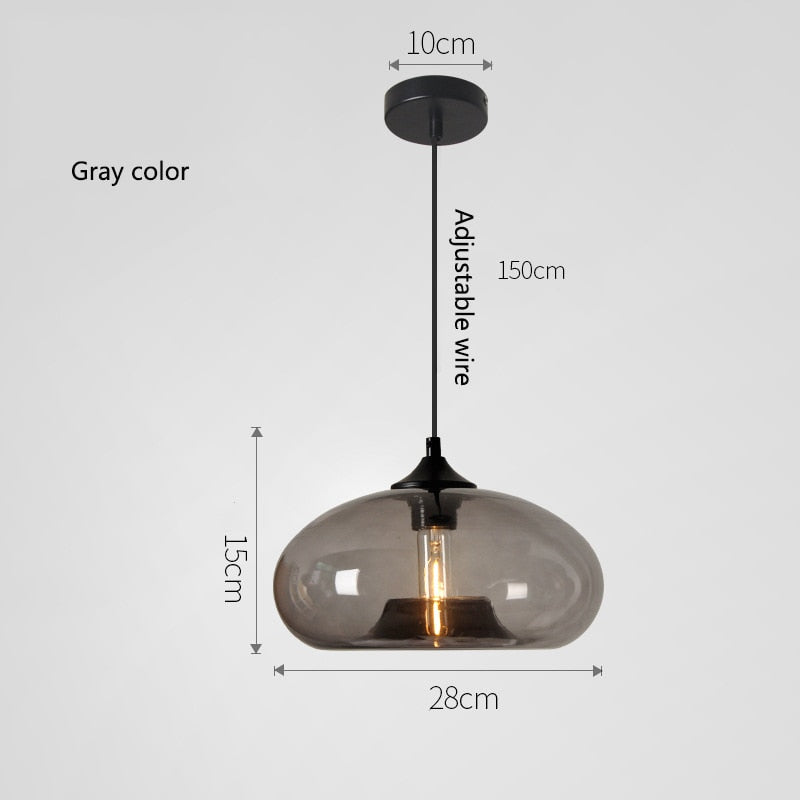 Simple Modern Colorful Hanging Lamp