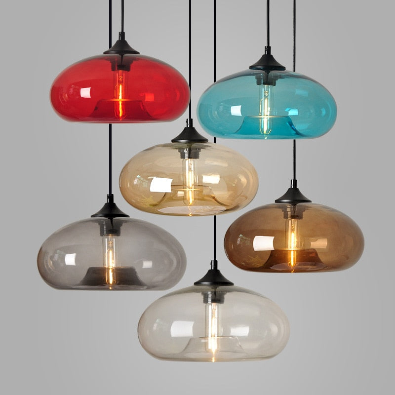 Simple Modern Colorful Hanging Lamp