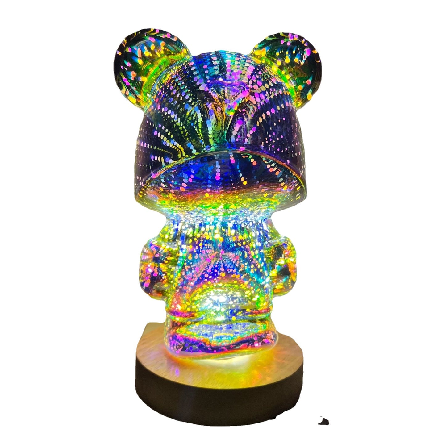 3D Firework Bear Light Luminous